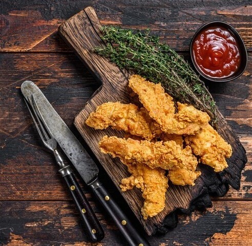 Chicken Fingers Breaded Buttermilk Breast Meat