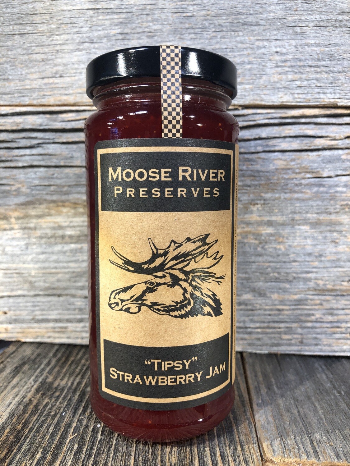 Moose River Preserves Tipsy Strawberry Jam