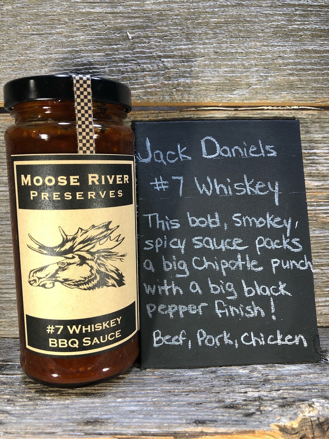 Moose River Preserves #7 Whiskey BBQ Sauce