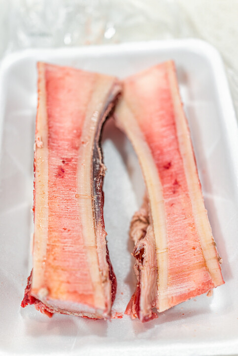 Canadian AAA Beef Marrow Cradle Bones