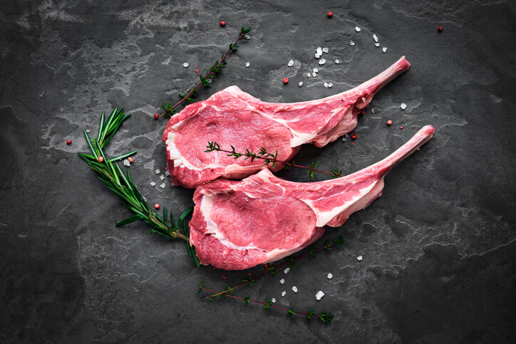 Canadian Grain Fed Veal Chops French Style