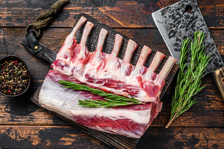 Australian Lamb Racks French Style