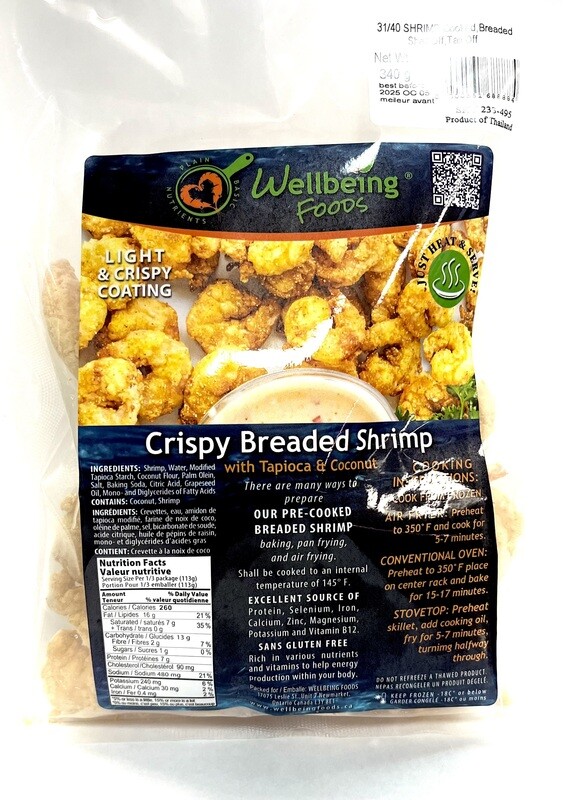 Crispy Breaded Shrimp