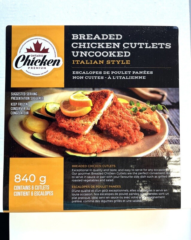 Breaded Chicken Cutlets