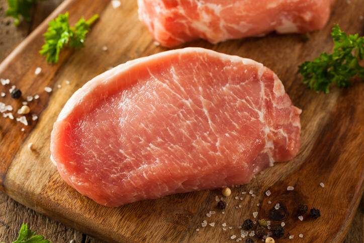Canadian Pork Loin Chops Boneless 8oz Canadian Pork Loin Chops Boneless 8oz