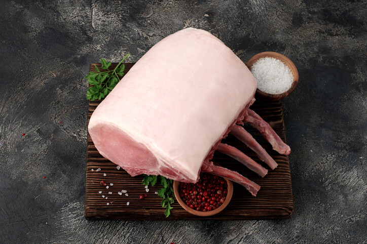 Canadian Pork Rack French Style