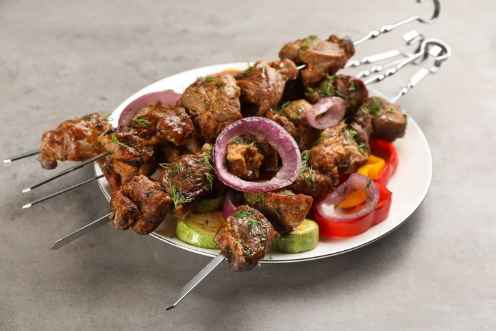 Pork Souvlaki Skewers