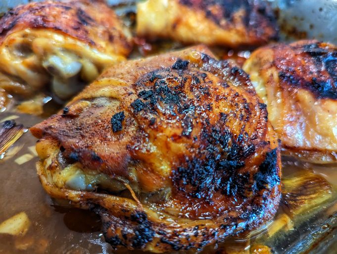 Jerk Chicken Thighs
