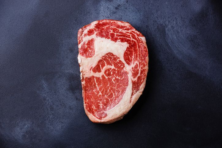 USDA Black Angus Chef&#39;s Exclusive Beef Rib Eye Steaks Boneless 14oz