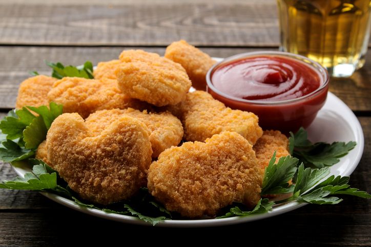Golden Maple Chicken Nuggets