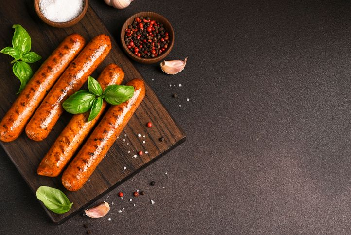 Hot Beef Sausages 5oz