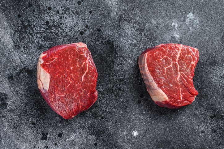 USDA Choice Black Angus Chefs Exclusive Top Sirloin Steaks Boneless - Baseball Cut