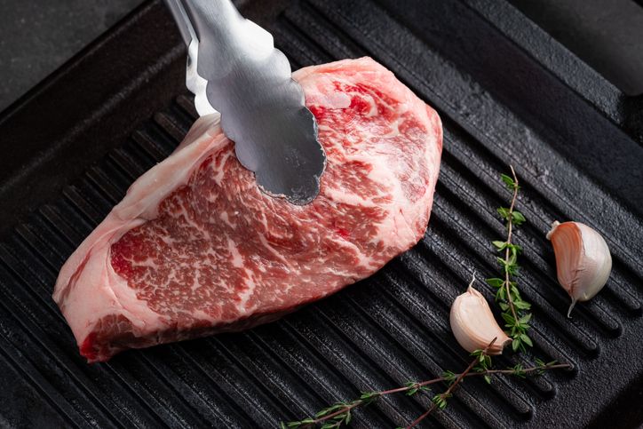 US Prime Striploin Steaks 16oz