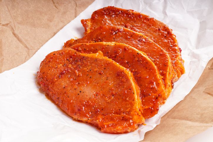 Buffalo Pork Chops Boneless