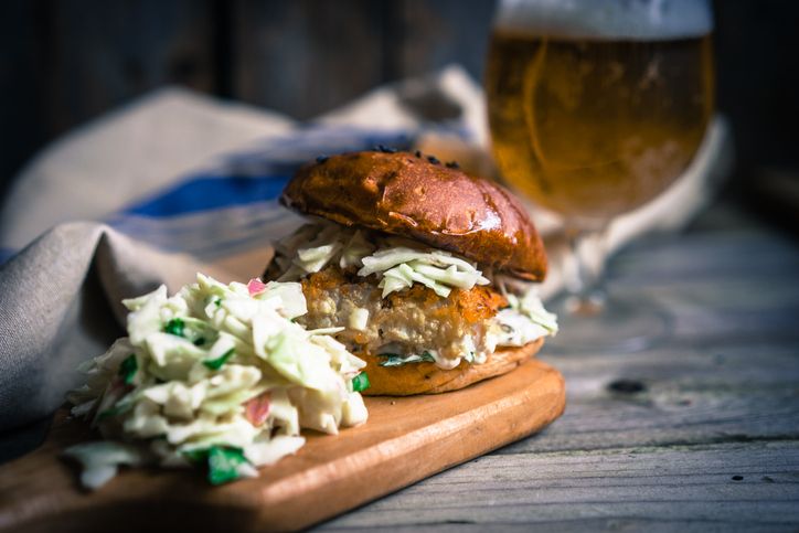 Jerk Chicken Burger