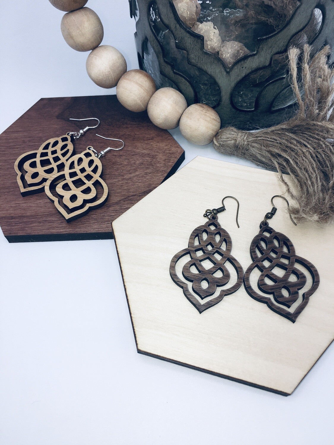 Damascus  Earrings