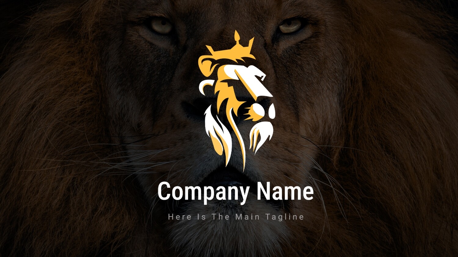 #01 Free LIONHEART Logo Design