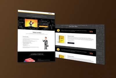 #01 Free One Page PSD