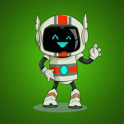 #03 NFT Mascot Hi Robot