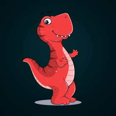 #04 Dino T-Rex NFT Mascot