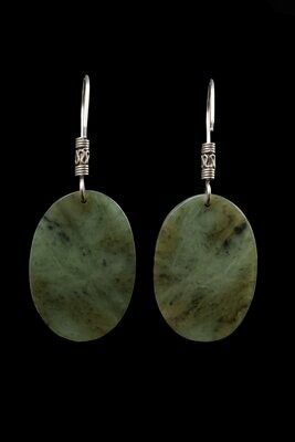 alaskan jade earrings