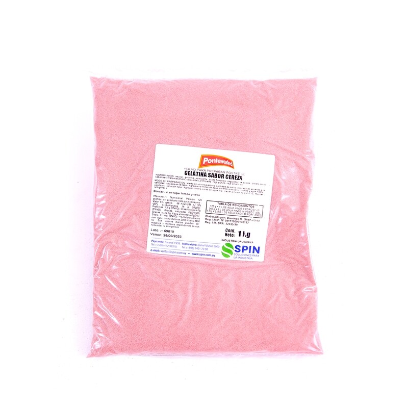 Gelatina de Frutilla 1 kg