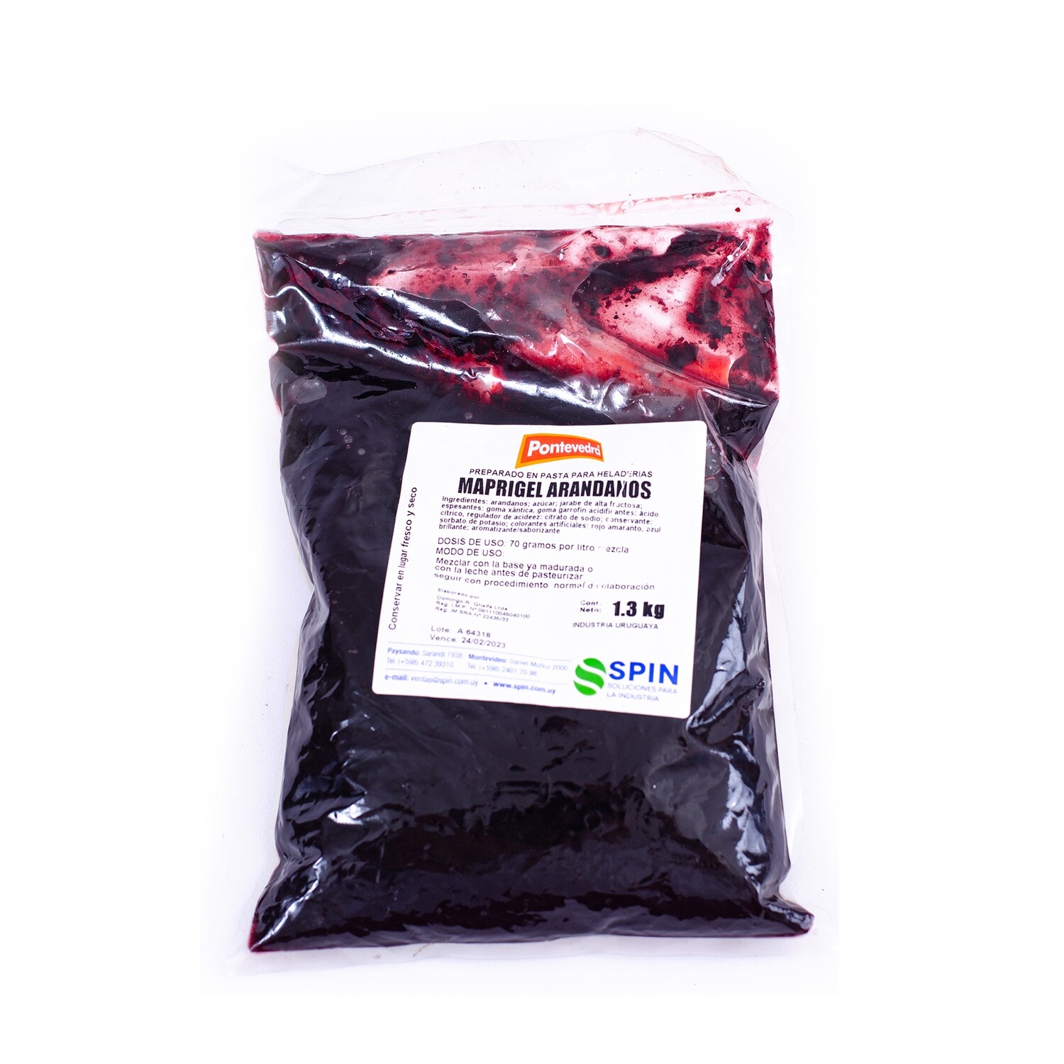 Sabor en pasta Maprigel Arandanos  ( 1,3 Kg)