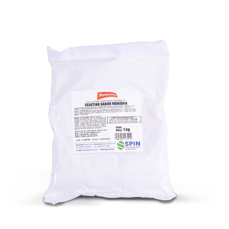 Gelatina de Manzana 1 kg