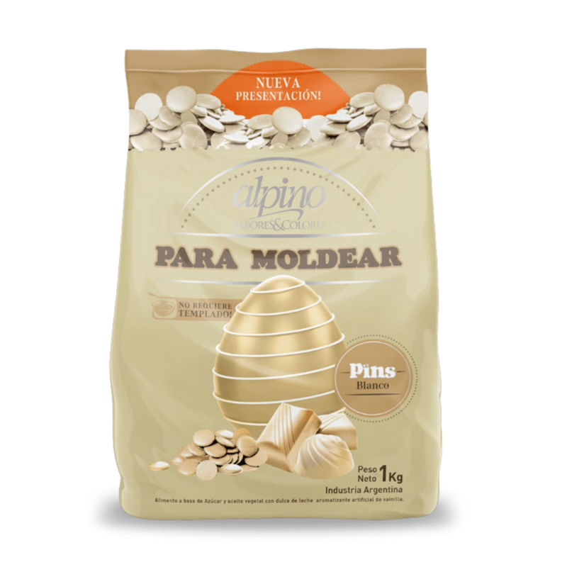 Cobertura Blanco Moldeo Alpino (1 Kg) PINS
