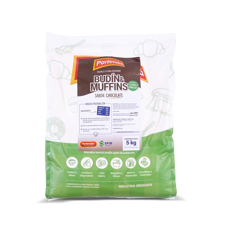 Premezcla Budin Americano Chocolate 5 kg