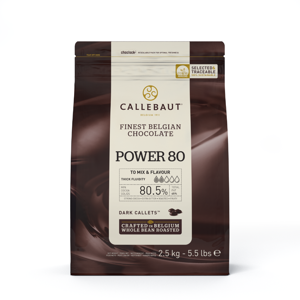 Chocolate Amargo Callebaut 80% 2,5 kg
