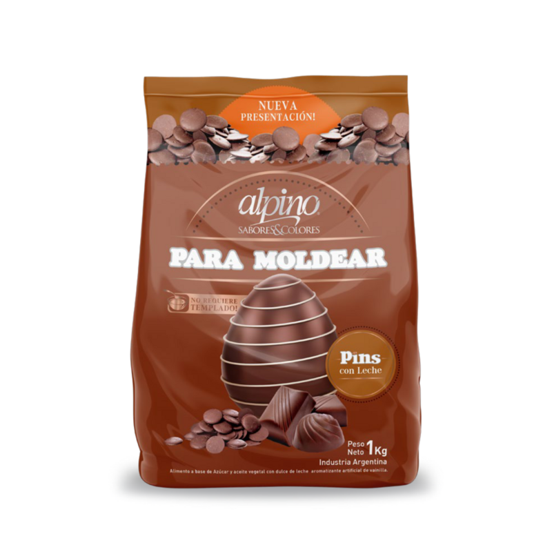 Cobertura Leche Moldeo Alpino  (1 Kg)