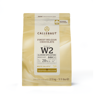 Chocolate Blanco W2 Callebaut 2,5 kg