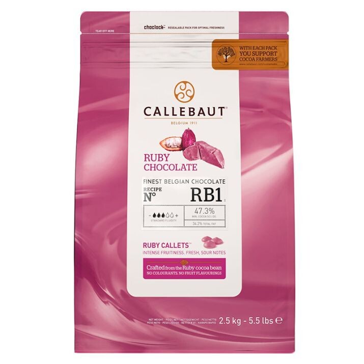 Chocolate Ruby Callebaut