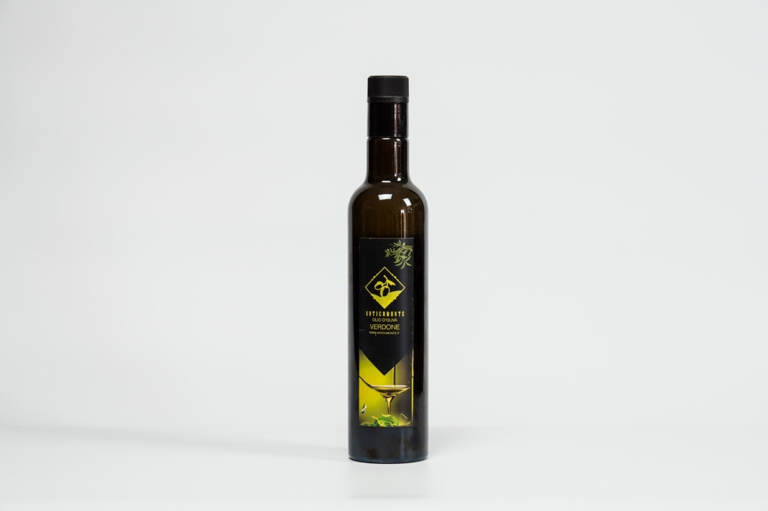 OLIO Extravergine di oliva - Chef- Verdone da 500ml con Tappo Salva Goccia, Bottiglia da 500 ml con tappo salva goccia: 1 Bottiglia