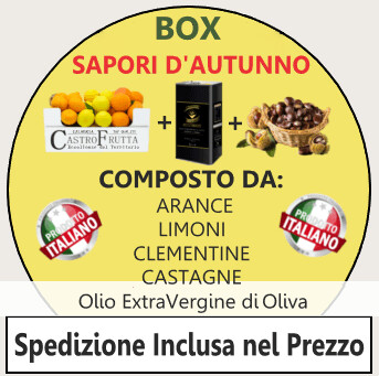 BOX SAPORI D'AUTUNNO: OLIO AGRUMI & CASTAGNE: