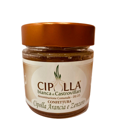 Conserva - CIPOLLA ARANCIA E ZENZERO Conserva - CIPOLLA ARANCIA E ZENZERO