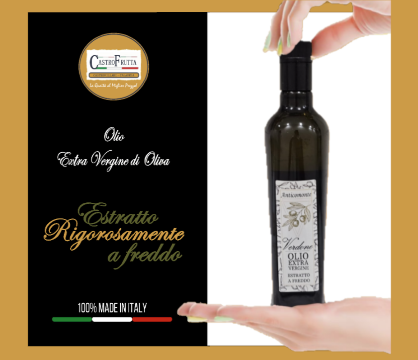 3 Bottiglie di OLIO Extravergine di oliva - Verdone 500ml