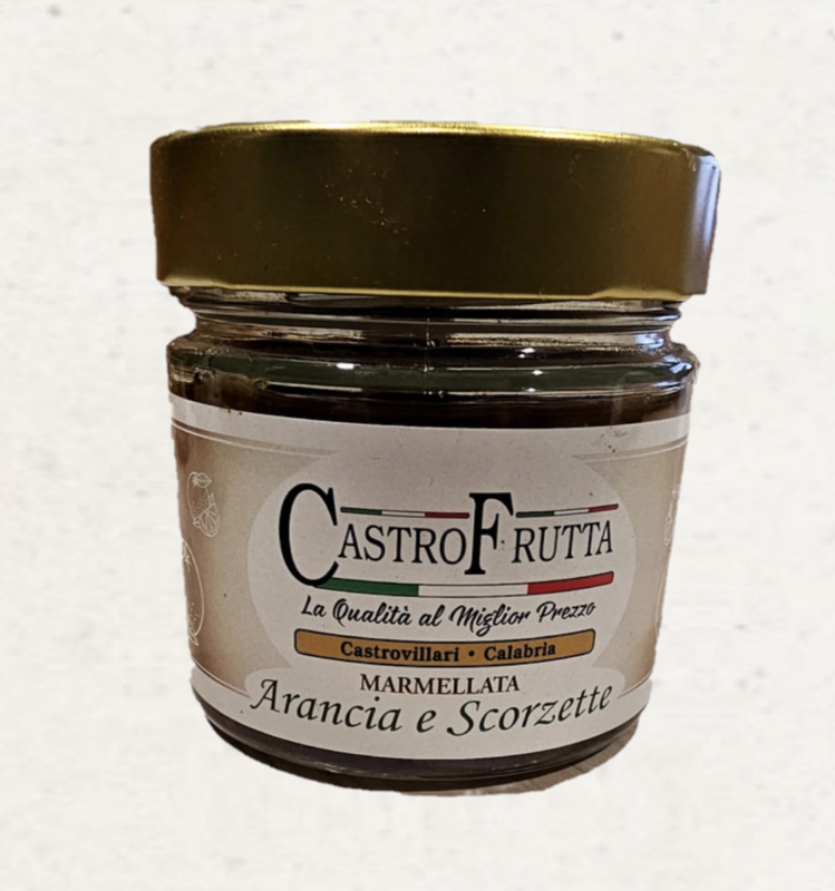 VASETTI - MARMELLATA ARANCE E SCORZETTE - Prodotti Tipici Calabresi CASTROFRUTTA SAS