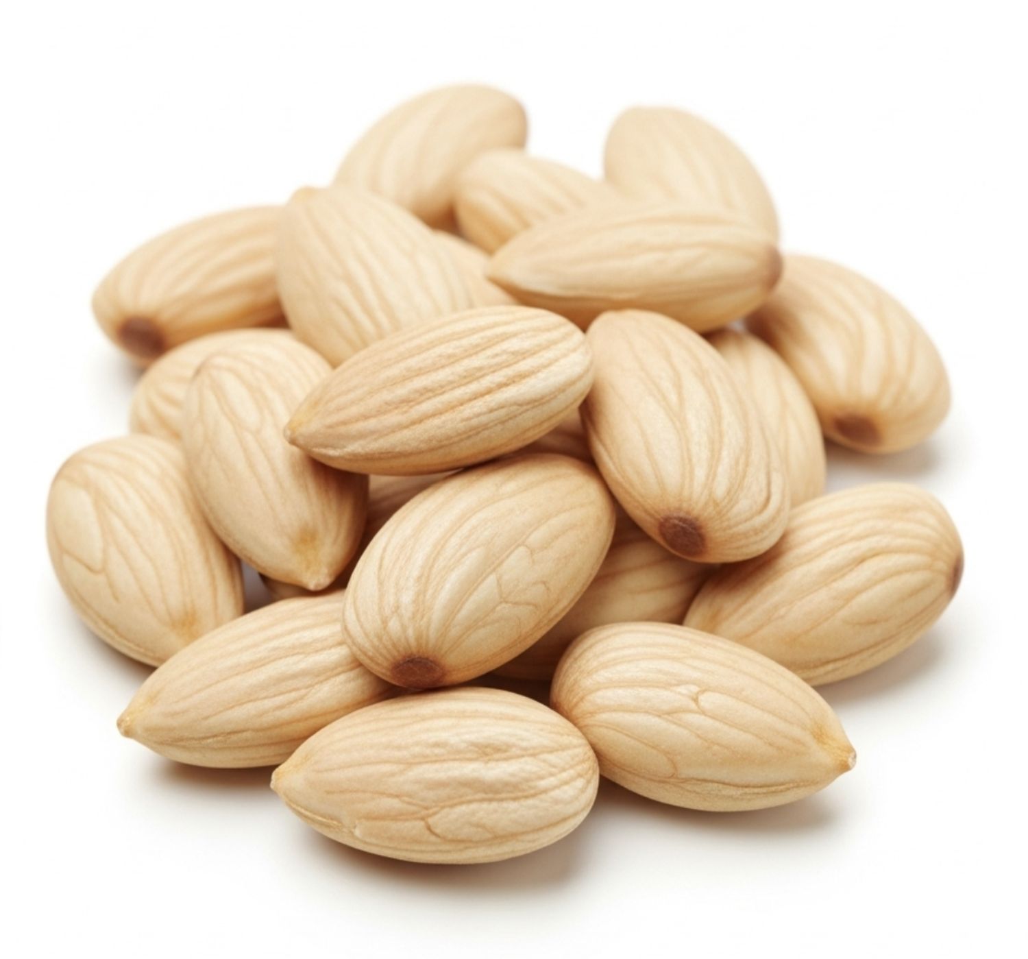 MANDORLE SGUSCIATE  E PELATE, FORMATO: 500 GR