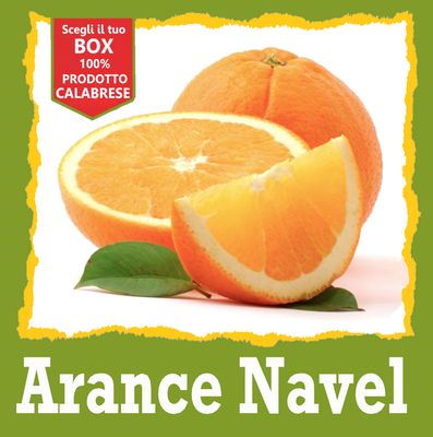 BOX Arance Navel e Navelina