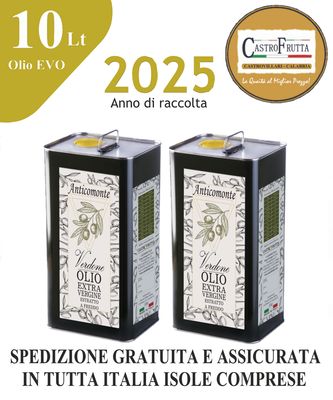 10 Lt - Latta OLIO Extravergine di oliva - ANNO 2025 10 Lt - Latta OLIO Extravergine di oliva - ANNO 2025