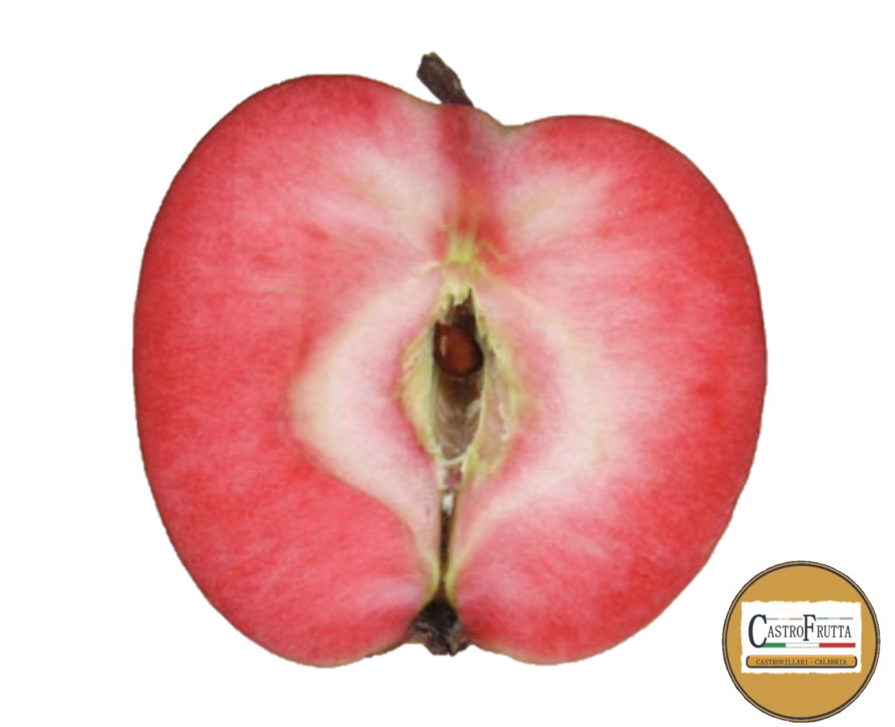 Mela Fragola - ROSSA SIA FUORI CHE DENTRO, Mela Fuji: 1 kg