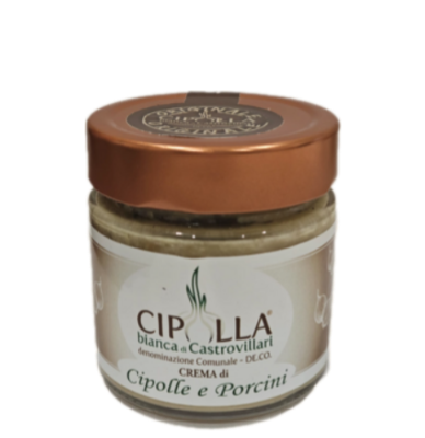 Conserva - CIPOLLA  E PORCINI - 200g