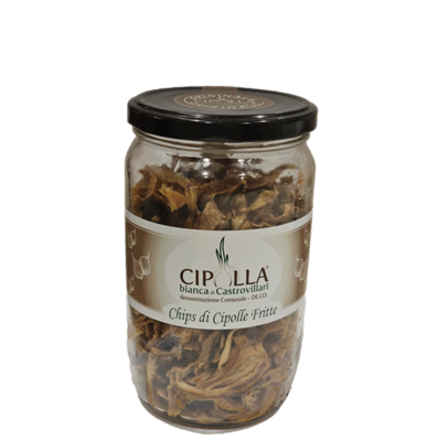 CHIPS DI CIPOLLA FRITTE - 200g CHIPS DI CIPOLLA FRITTE - 200g