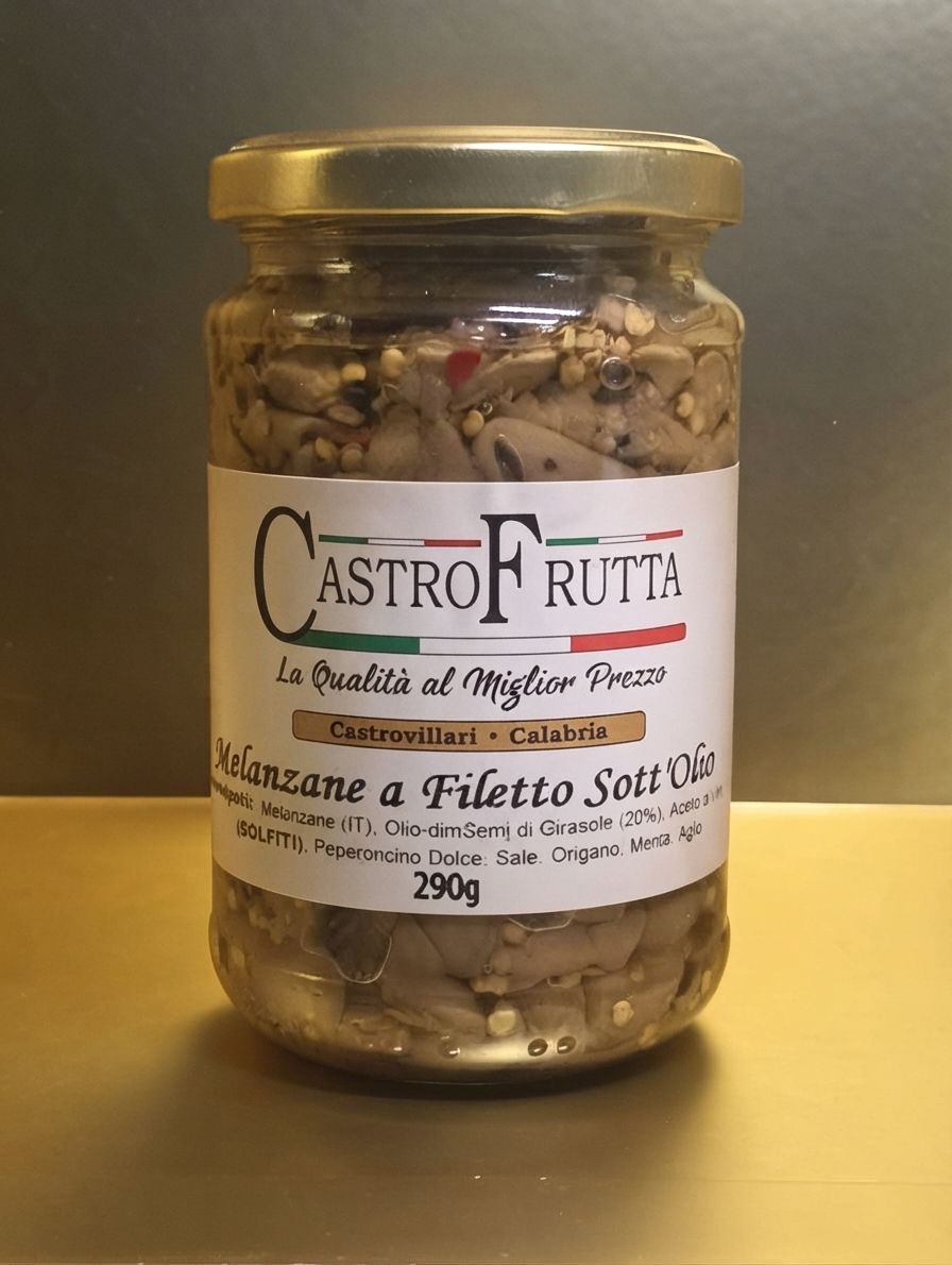 MELANZANE A FILETTO - 290g