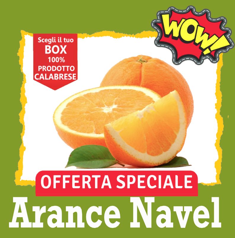 BOX Arance Navel e Navelina BOX Arance Navel e Navelina