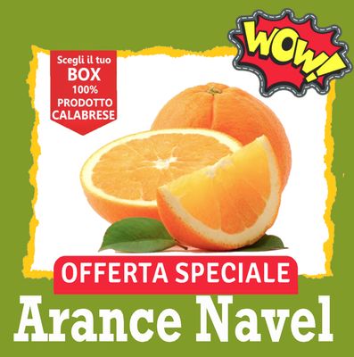 BOX Arance Navel e Navelina BOX Arance Navel e Navelina
