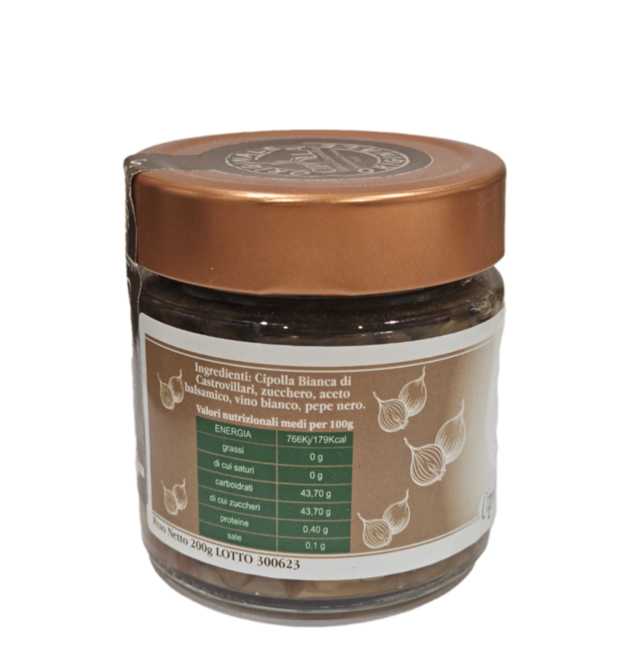 CIPOLLA  CON ACETO BALSAMICO - Conserva - 230gr