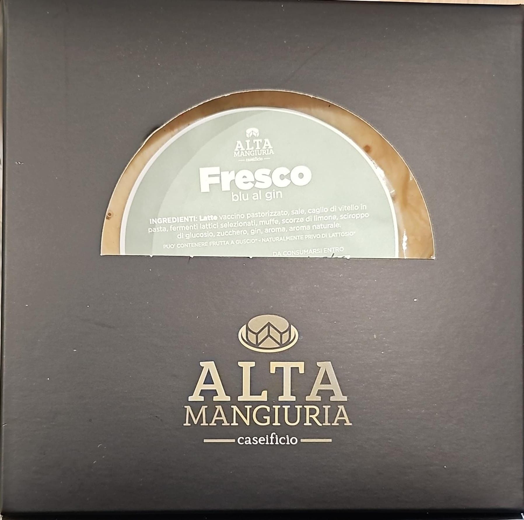 Formaggio Vaccino FRESCO BLU - AL GIN